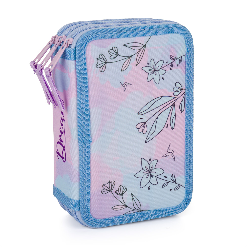 Penál 3 p. prázdný Kolibřík